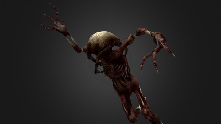 Fast Zombie | Half Life 2 3D Model