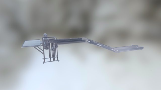 Транспортер схема ТЯ600 3D Model