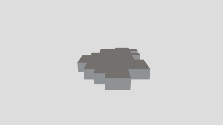 The territory of Switzerland 3D Model
