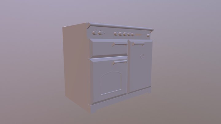 RangeMaster Oven 3D Model