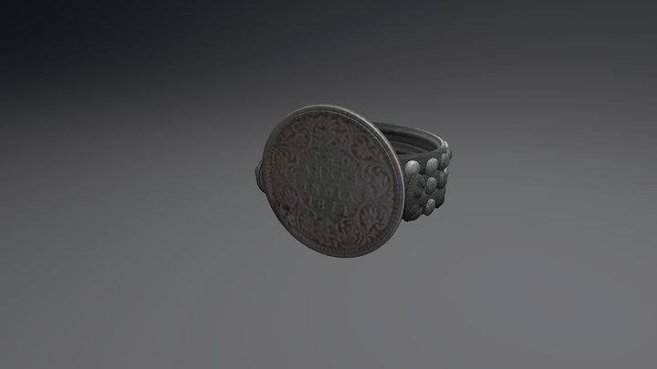 Coin Ring02 3D Model