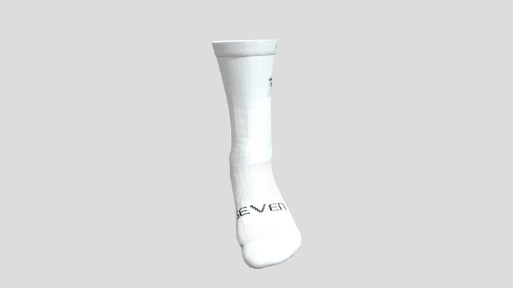 Socks White 3D Model
