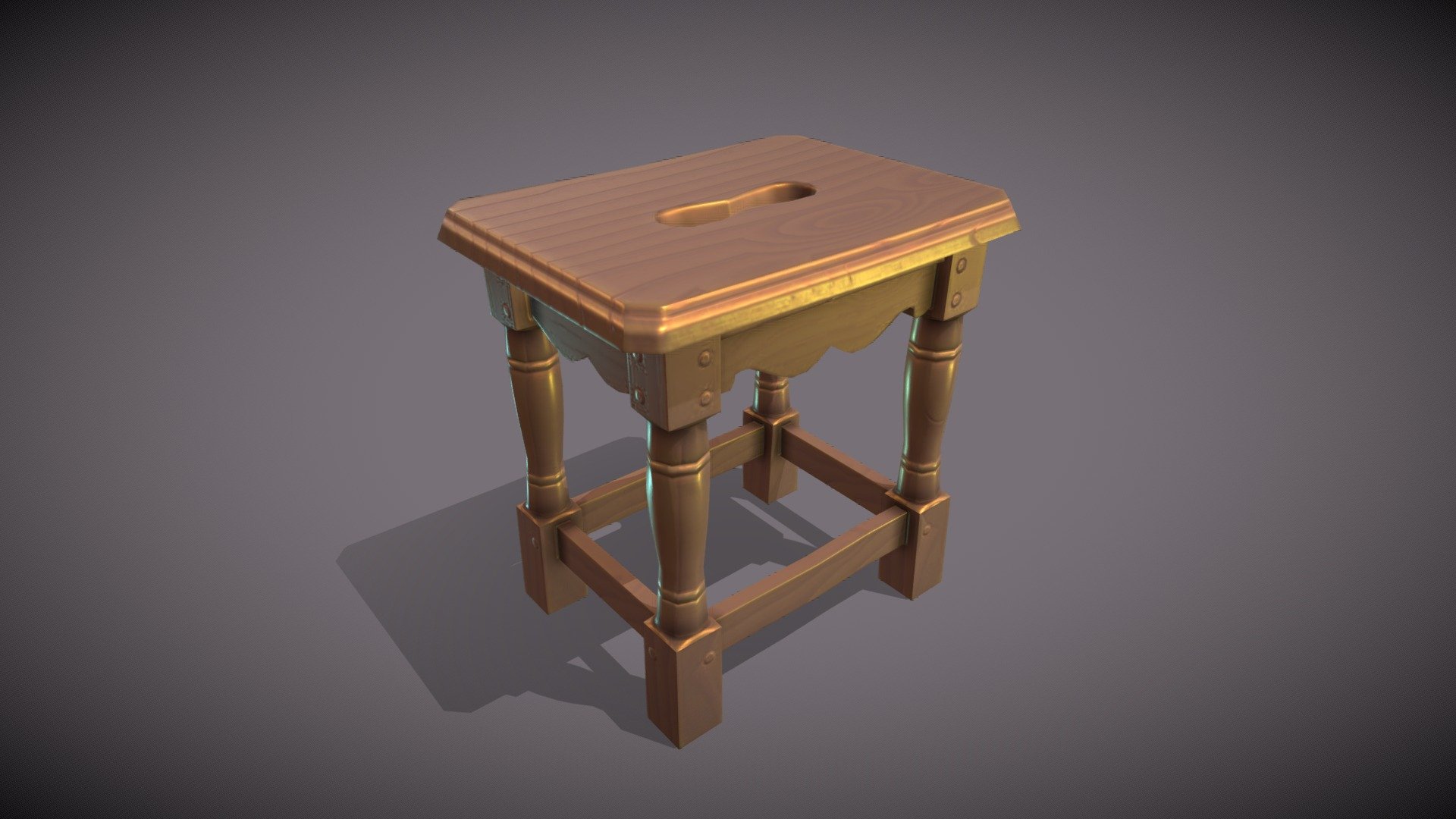 medieval_stool - Buy Royalty Free 3D model by benoit3d [8f6c860 ...