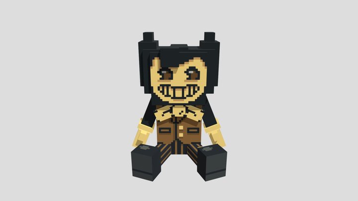 Bendy plushie :D 3D Model