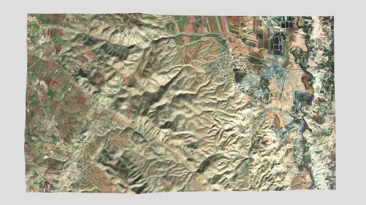 Palestine West Bank North_4_3 3D Model
