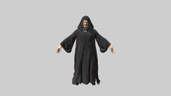 Darth Sidious 3D Model