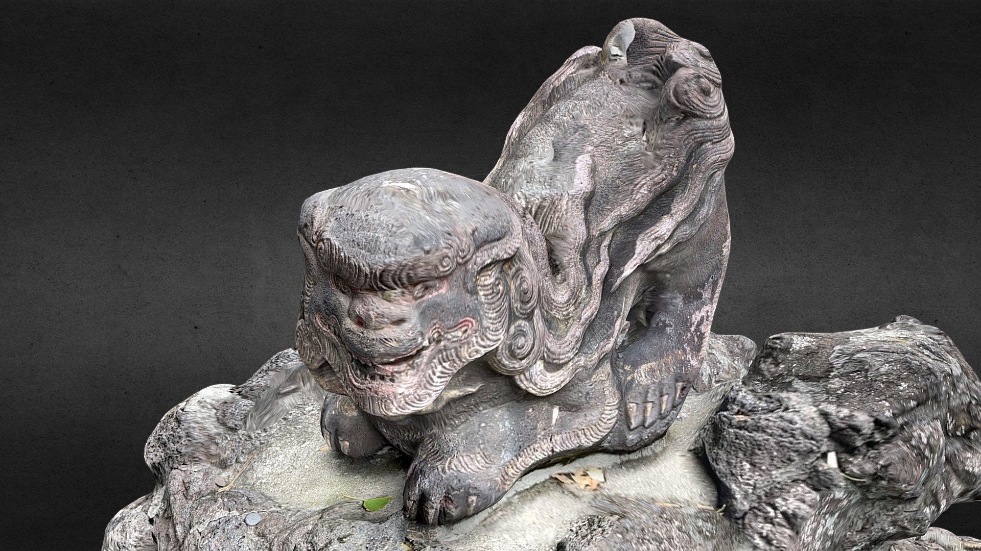 Komainu scans with iPhone12 Pro