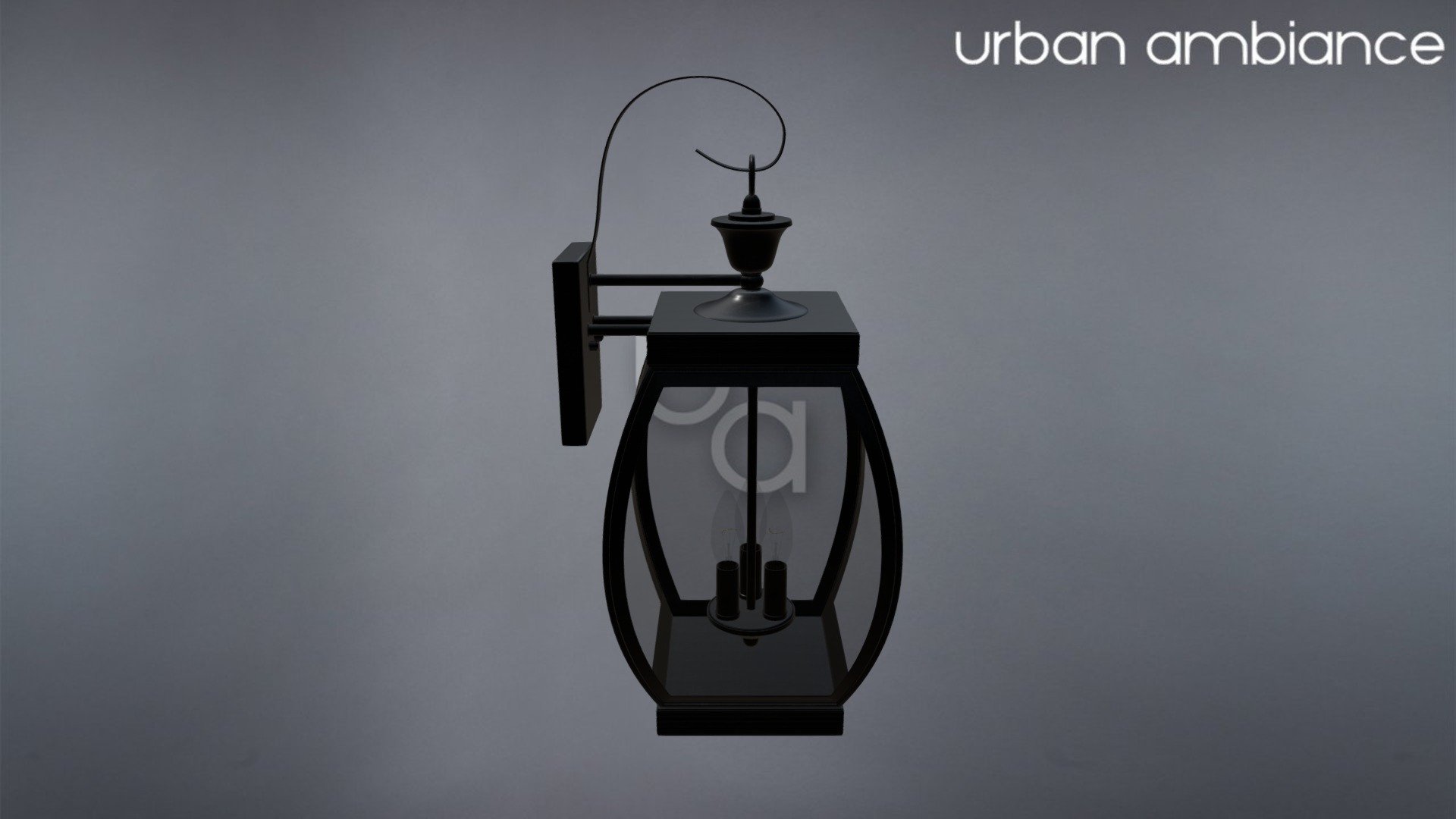 UQL1172 Colonial Outdoor Wall Light, 22.5
