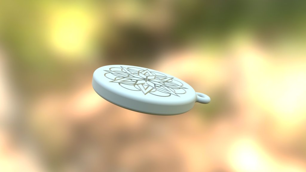 Design Check: simple mandala v2 binary - 3D model by elliot singla ...