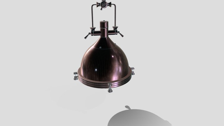 Industrial Lamp 3D Model