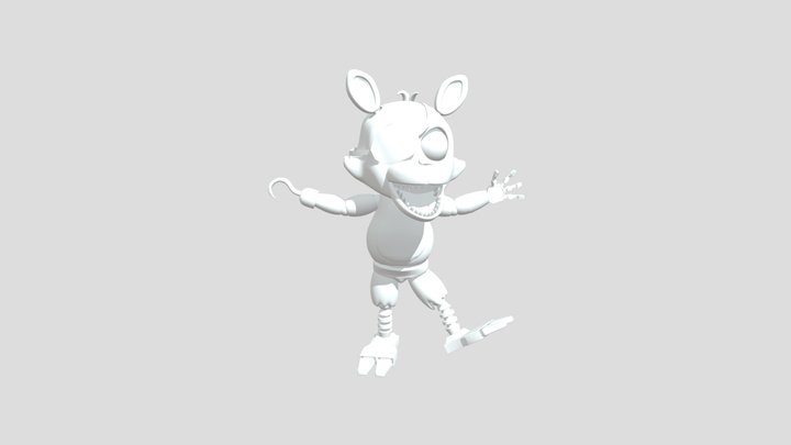 Adventure Foxy 3D Model