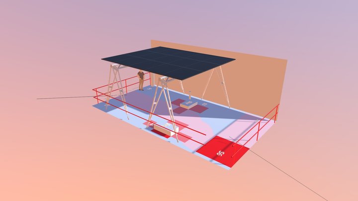 203 Freeman St 15 Mod Canopy 3D Model