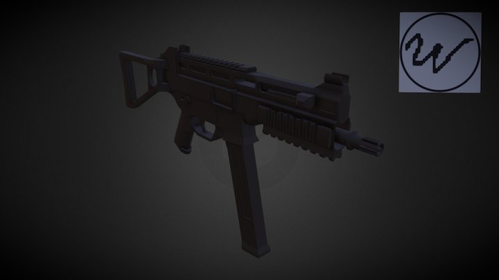 UMP 45 [H&K] 3D Model
