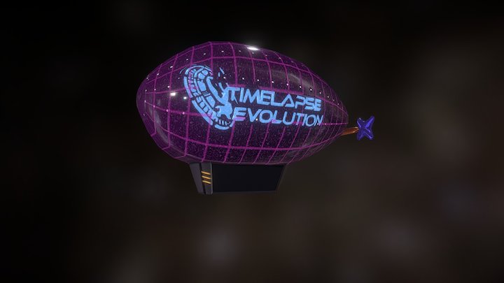 Airship 3D Model