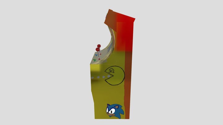 ARCADE MACHINE 3D Model