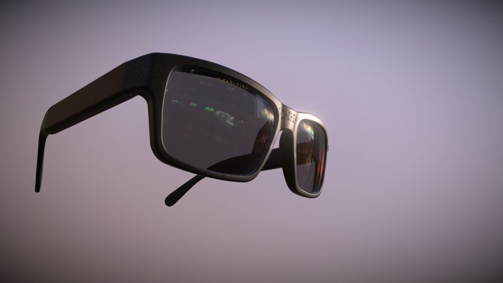 ADS: Health Fit Glasses 3D Model