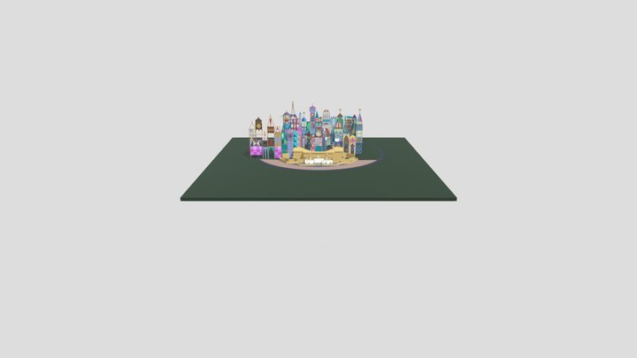 Tokyo Disneyland /It's a Small World 3D Model