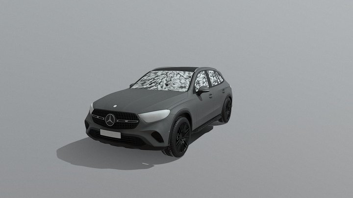 Mercedes-Benz GLC-class AMG Line 2024 3D model - Download Vehicles on