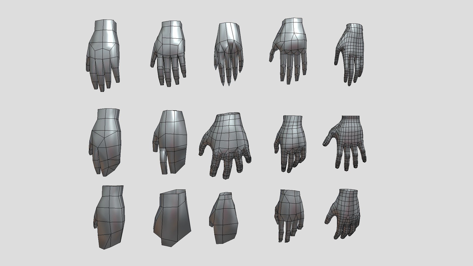 Hand Base Model - 3D model by angela3dstudio [8f7539c] - Sketchfab