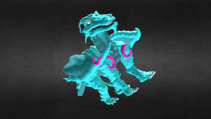 Dragon Runefrozen (oculus medium) 3D Model