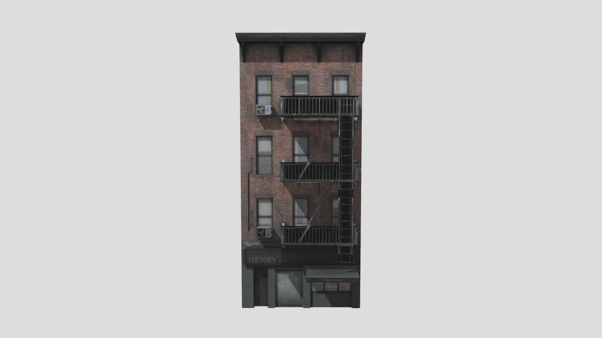 Building 19 AM234 Archmodel - Buy Royalty Free 3D model by Evermotion ...
