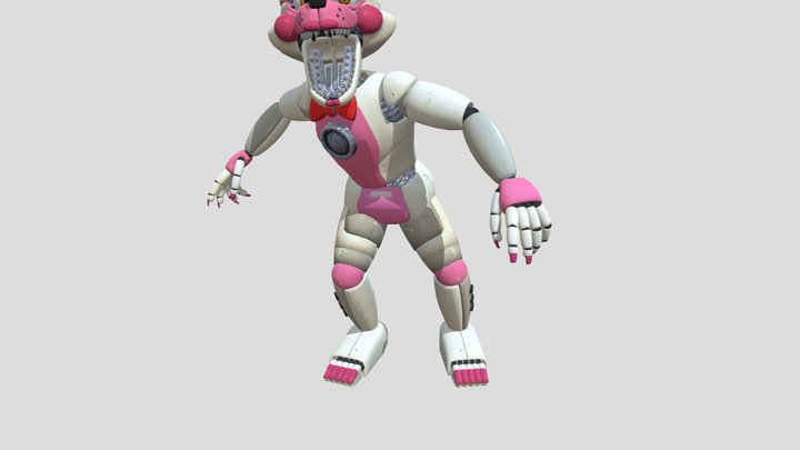 Qutiix Stylised Circus Baby Sister Location - Download Free 3D model by  Qutiix (@joshiisshh) [24f1433]