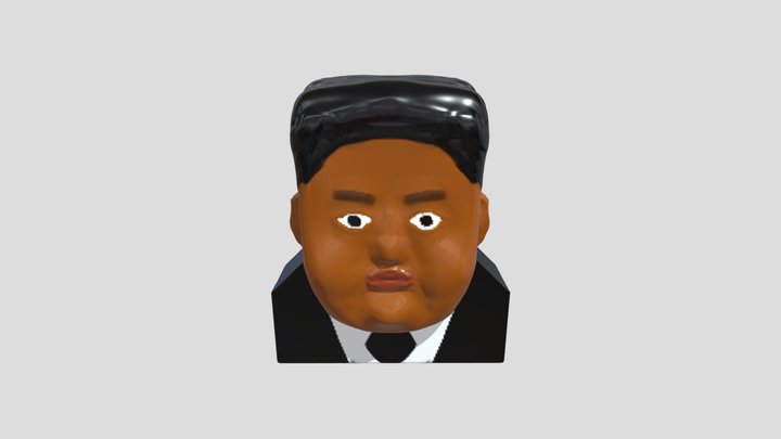 Kim Jong-un 金正恩 3D Model