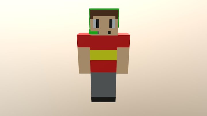 Papi1965 Minecraft with color 3D Model