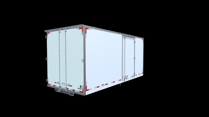 Semi-térmico Sobrechassi 3D Model