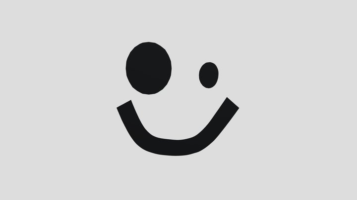 C: hacker face roblox 3D Model