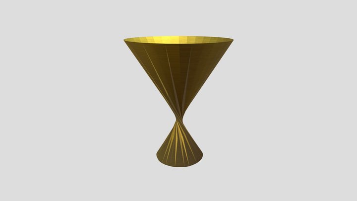 TAÇA DOURADA / GOLDEN CUP 3D Model