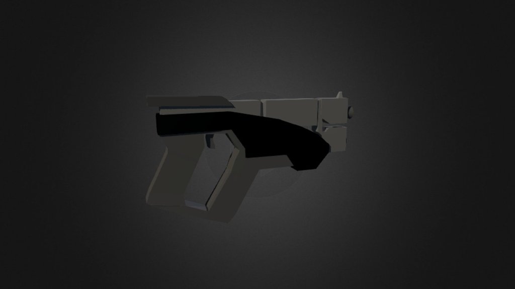 GUN(Based off of Halo's Pistol) — Sketchfab embed 3D viewer