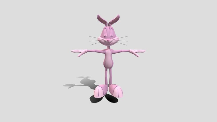 Pink panther bunny