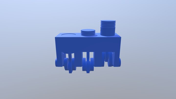Engine Assembly 3D Model