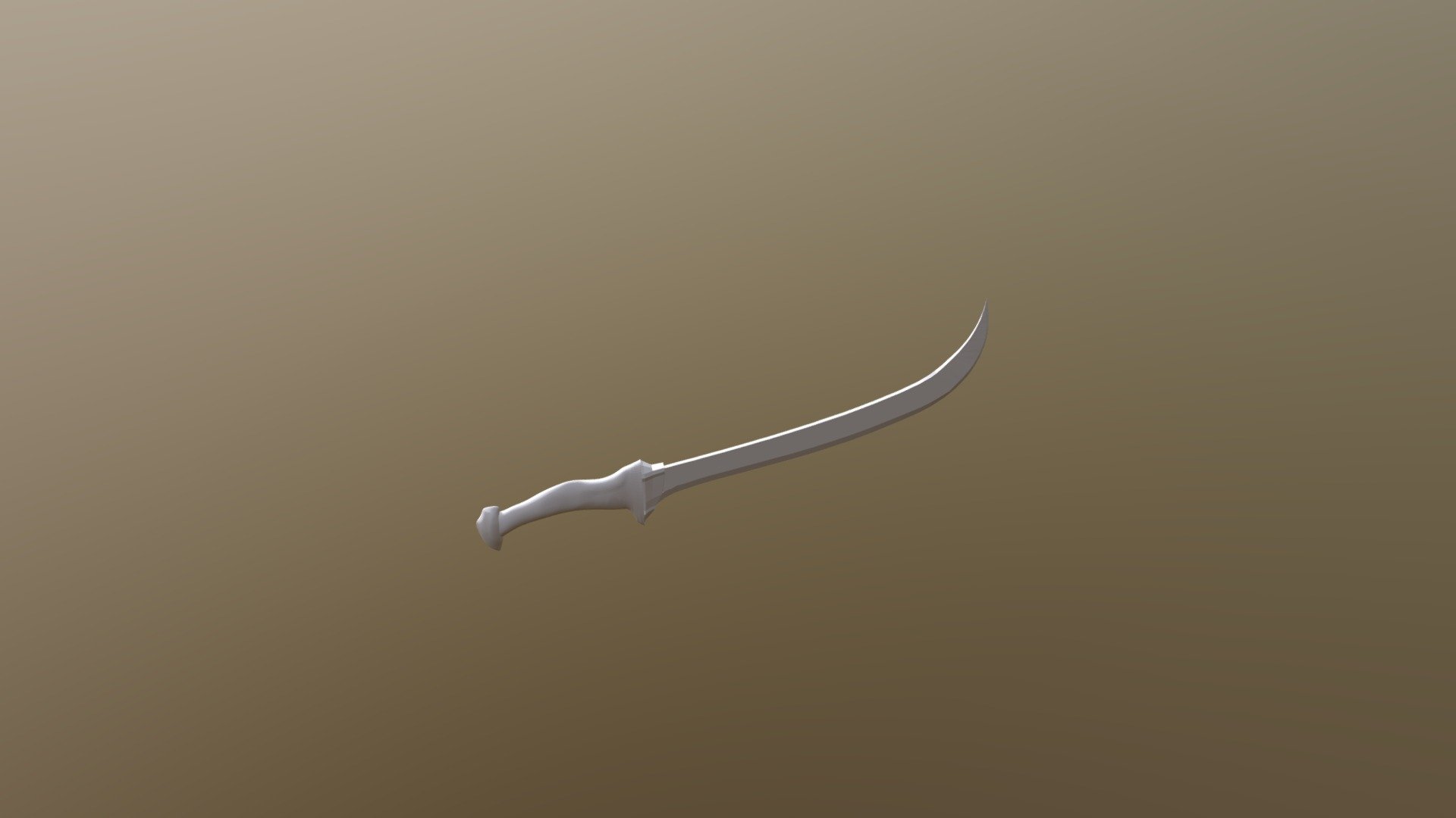 Elven Sword - Download Free 3d Model By Futik (@futic) [8f7cd30 