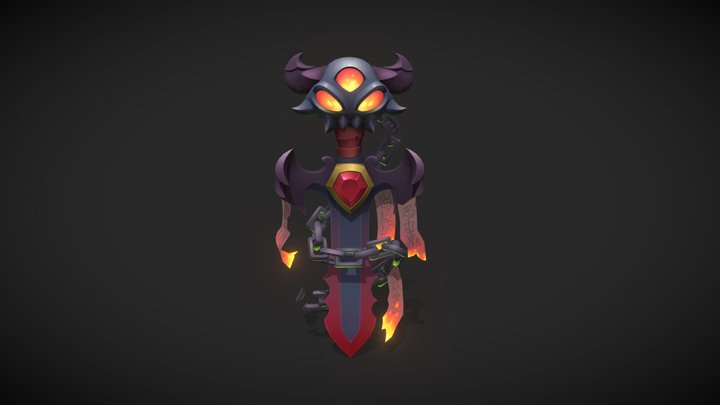 Banished Sword 3D Model