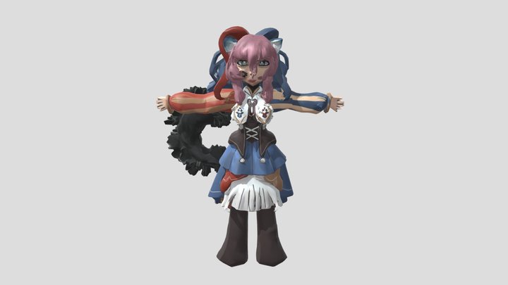 Adelina(Glykeria)Vikachan's world(Circus Lolita) 3D Model