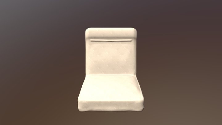 Kursi Malas 3D Model