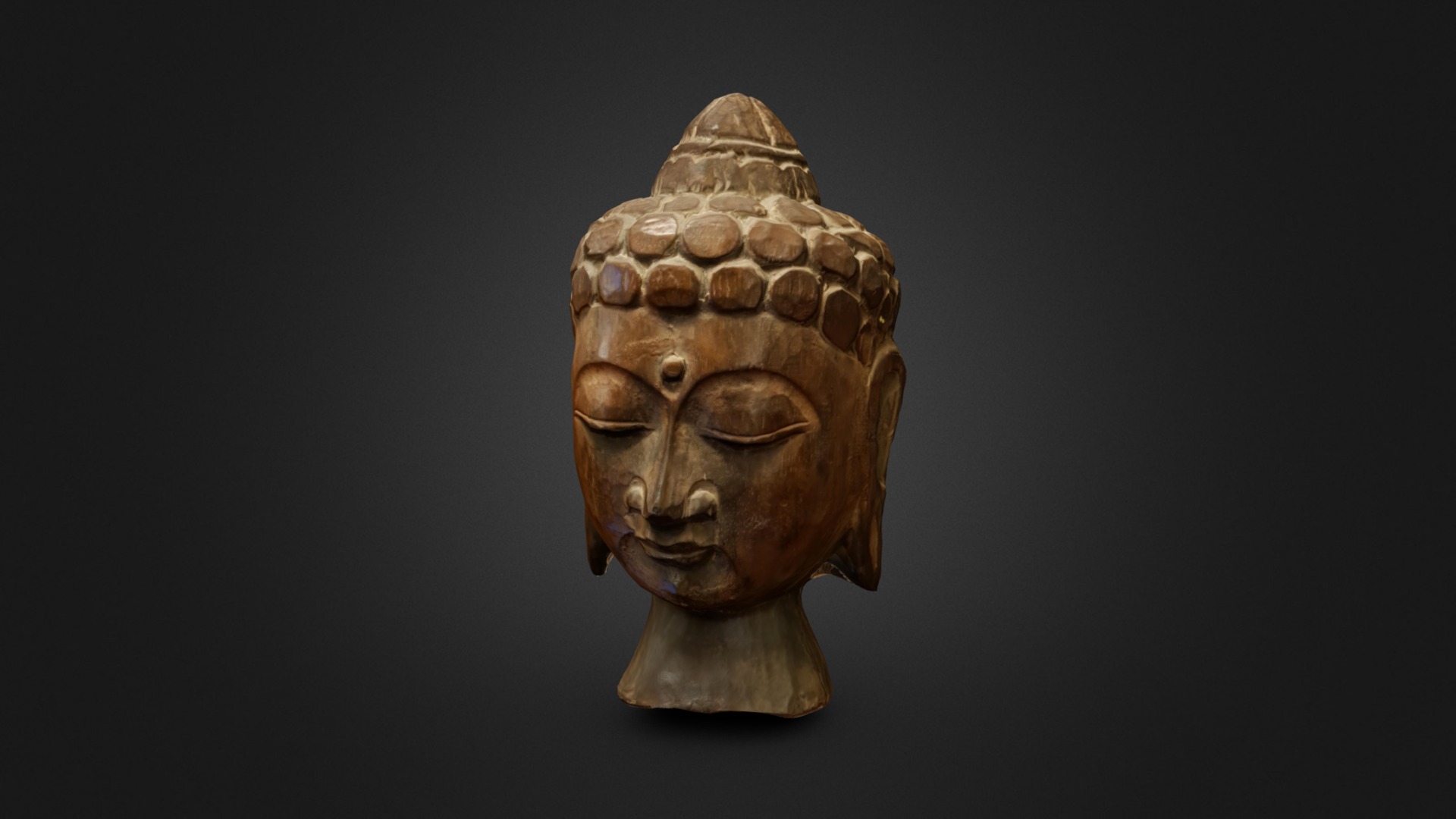 Budda Head Low Poly Complete - 3D model by nikcurcio [8f7d6b5] - Sketchfab