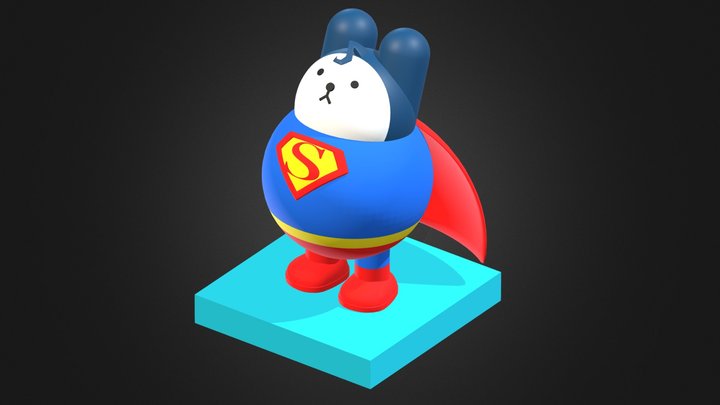 Lim Superman 3D Model