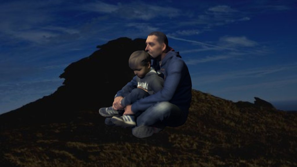 Nikos (Pálení čarodějnic - město Zlaté Hory) — Sketchfab embed 3D viewer