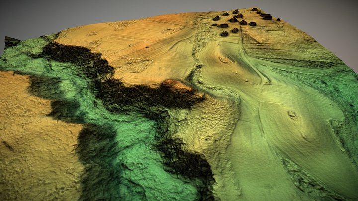 Staniuliškių piliakalnis (Lithuania) – Gratis 3D-model STL