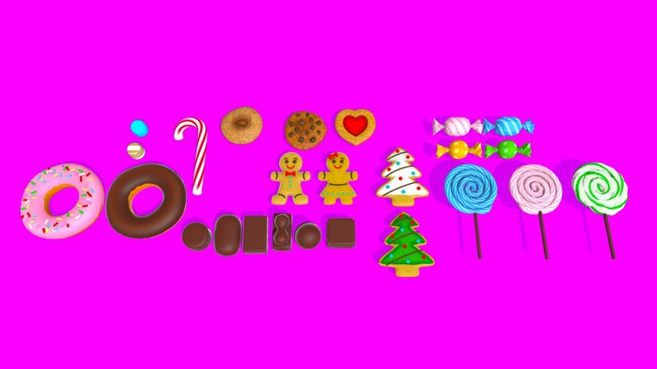 Candy 3D models - Sketchfab