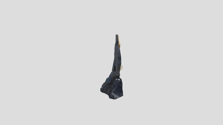 VR Target - Pterosaur Fossil 3D Model
