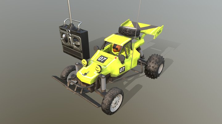 RC Car 3D Model