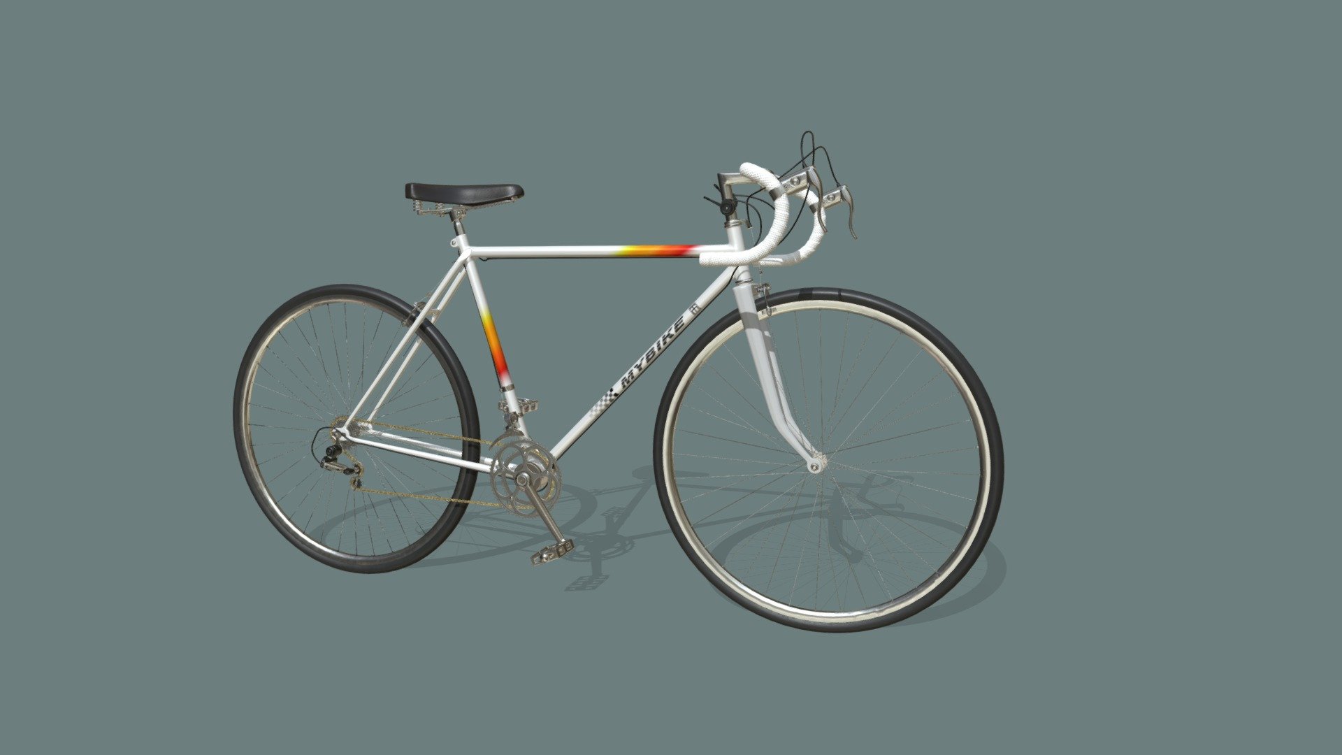 The Race Bicycle - 3D model by tom meiss (@tom.meiss) [8f808ff] - Sketchfab