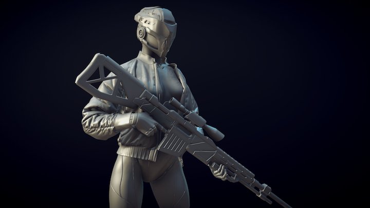 Naomi 3D Model