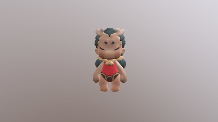 Shin 3D Model