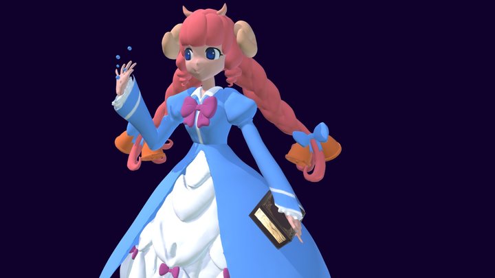 Trickster sheep 3D Model