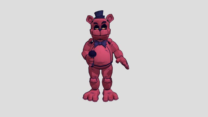 Stylized_freddy 3D Model